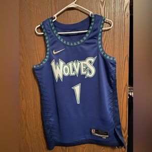 City MN Timberwolves Anthony Edwards